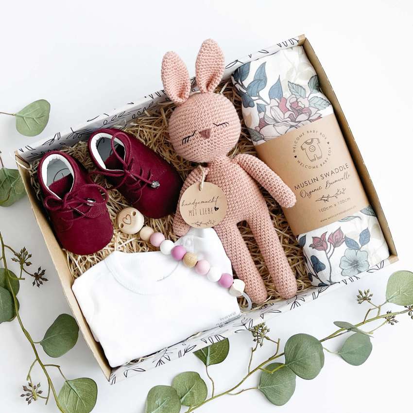 Yuna Baby Geschenkset - Perfekte Baby Geschenke zur Geburt