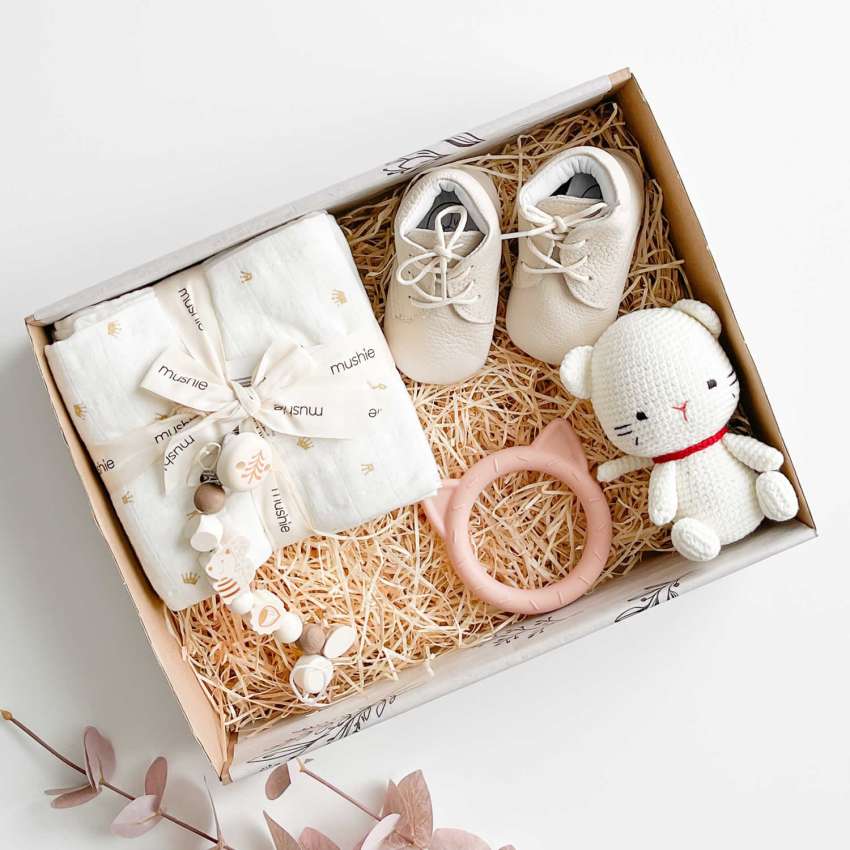 Nia Baby Geschenkset - Perfekte Baby Geschenke zur Geburt