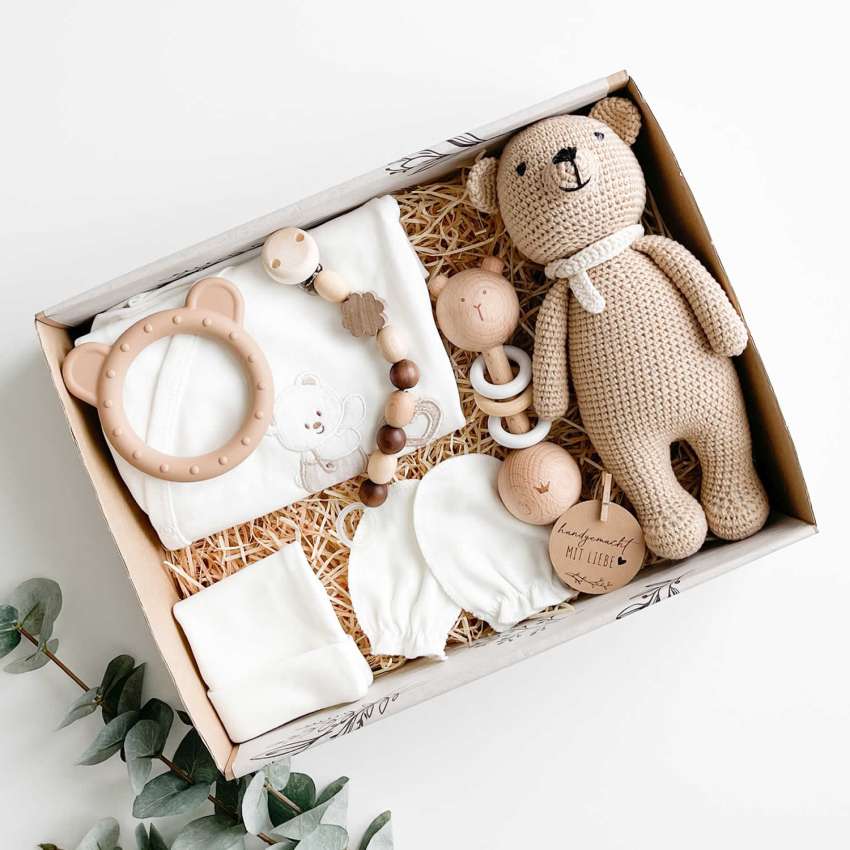 Nino Baby Geschenkset - Perfekte Baby Geschenke zur Geburt