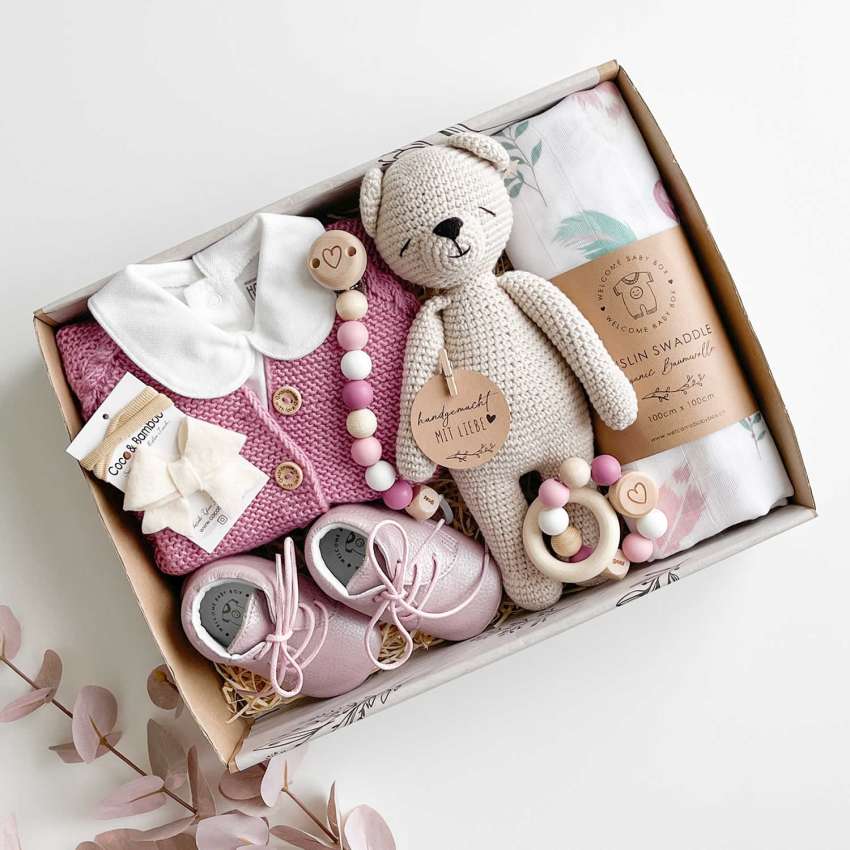 Wendy Baby Geschenkset - Perfekte Baby Geschenke zur Geburt