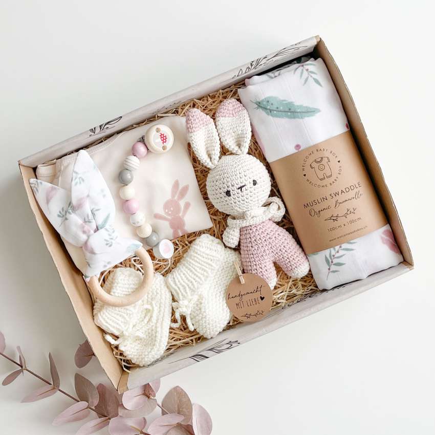 Zuba Baby Geschenkset - Perfekte Baby Geschenke zur Geburt