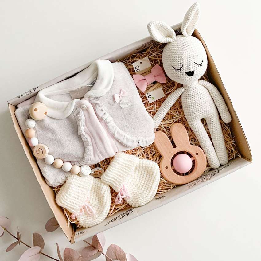 Mila Baby Geschenkset - Perfekte Baby Geschenke zur Geburt