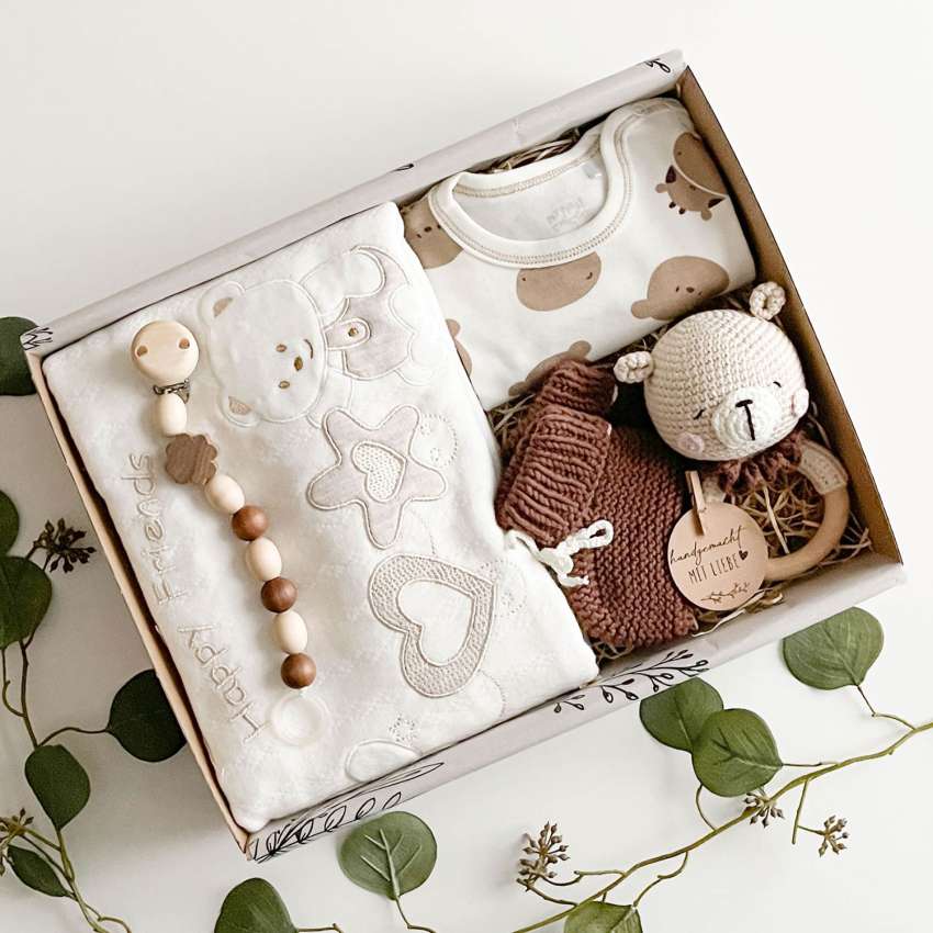 Keno Baby Geschenkset - Perfekte Baby Geschenke zur Geburt