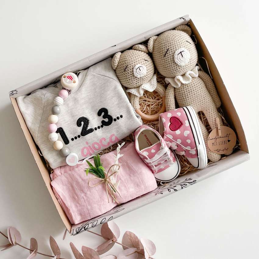 Yuki Baby Geschenkset - Perfekte Baby Geschenke zur Geburt