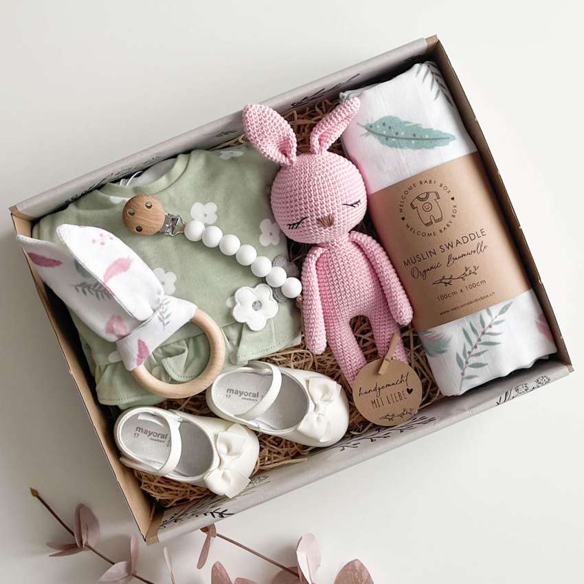 Rica Baby Geschenkset - Baby Geschenk zur Geburt