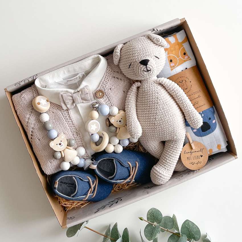 Kian Baby Geschenkset - Perfekte Baby Geschenke zur Geburt