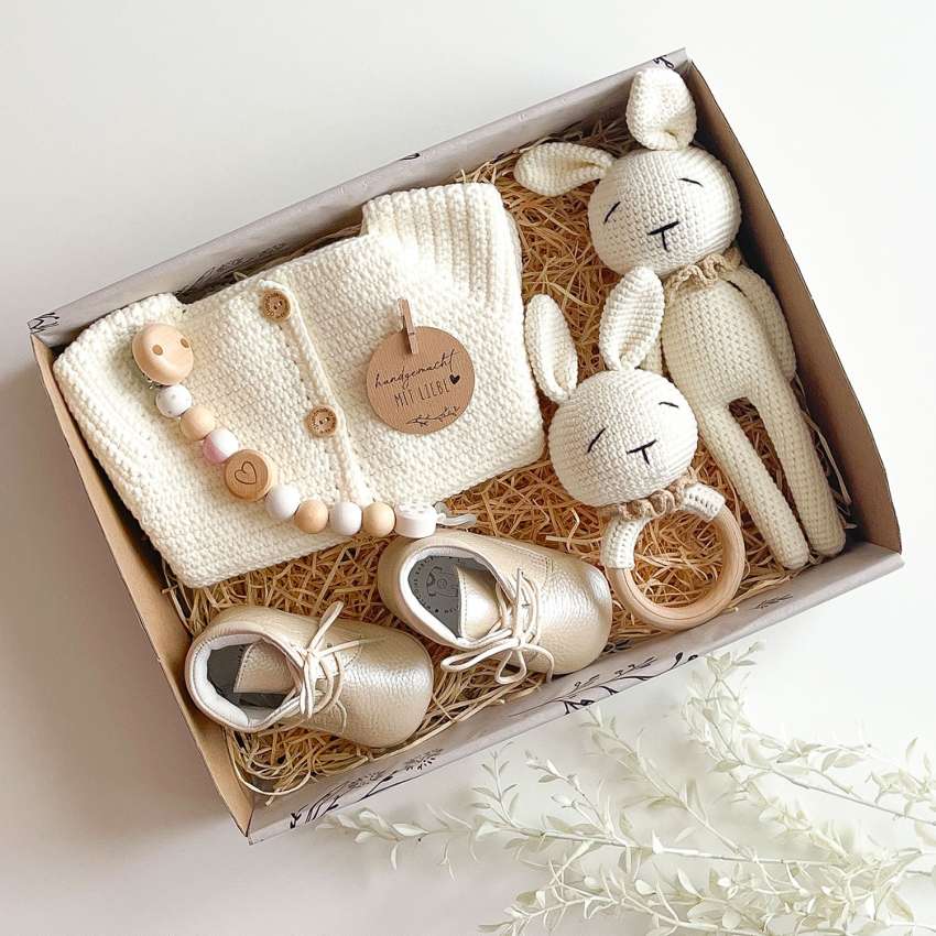 Rana Baby Geschenkset - Perfekte Baby Geschenke zur Geburt