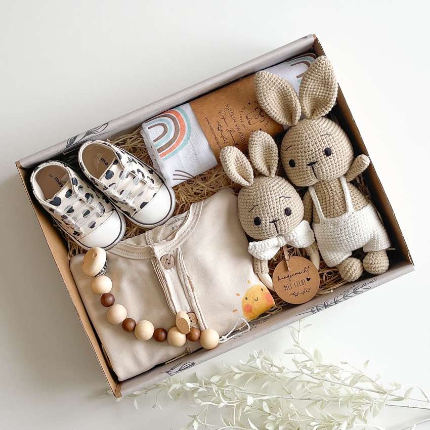 Aya Baby Geschenkset - Perfekte Baby Geschenke zur Geburt