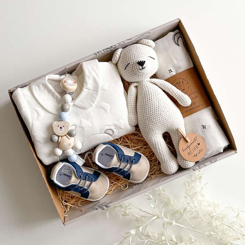 Bora Baby Geschenkset - Perfekte Baby Geschenke zur Geburt