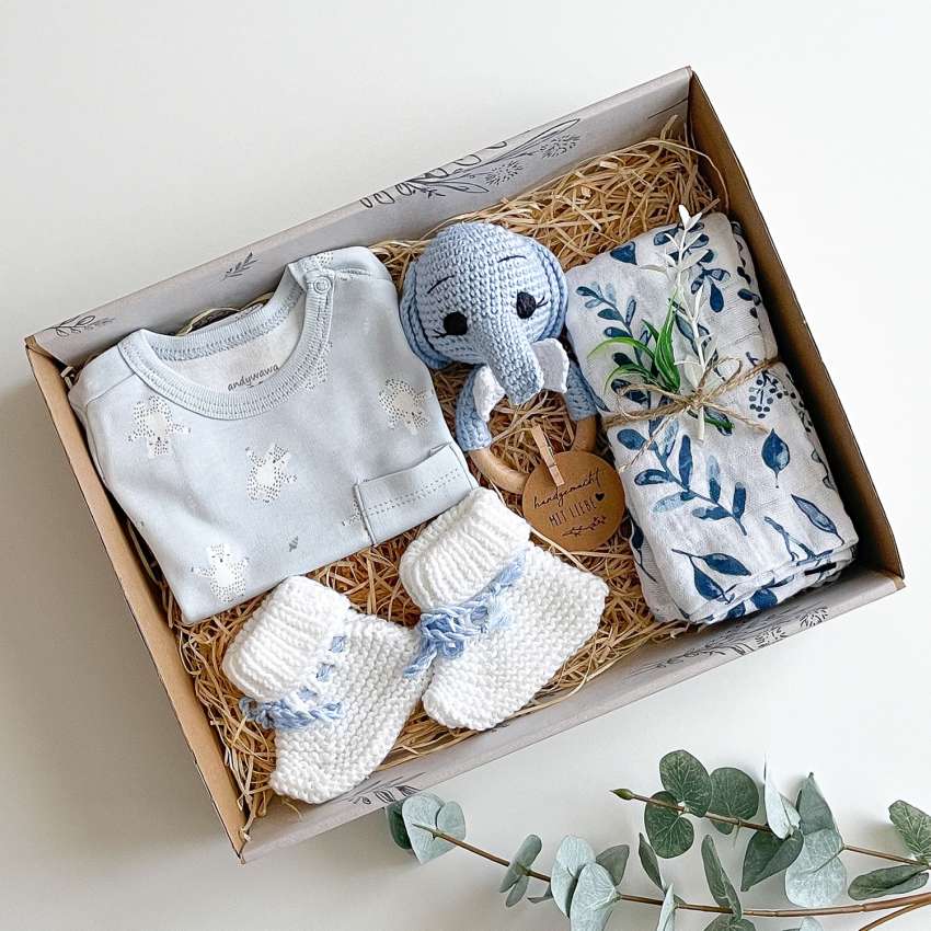 Zaha Baby Geschenkset - Perfekte Baby Geschenke zur Geburt