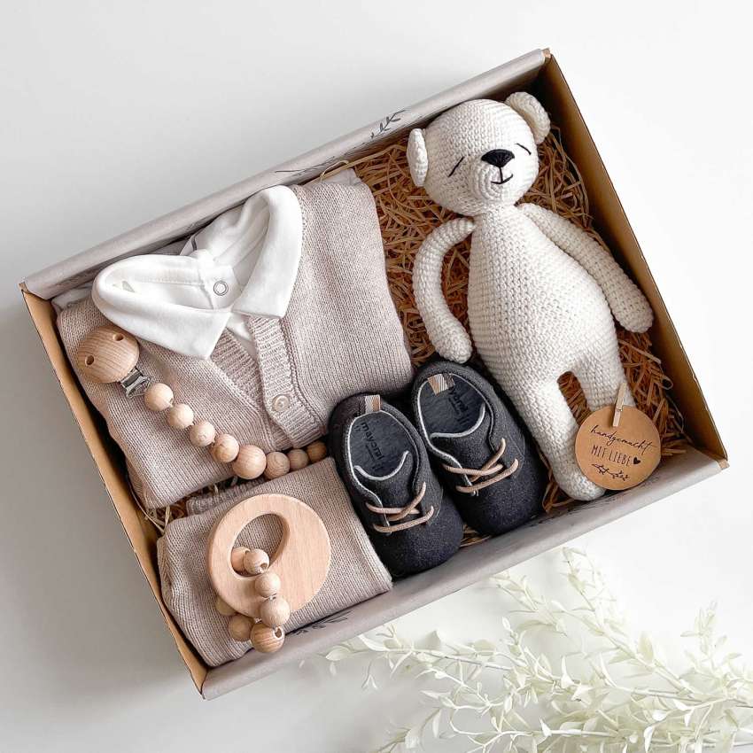 Aiko Baby Geschenkset - Perfekte Baby Geschenke zur Geburt