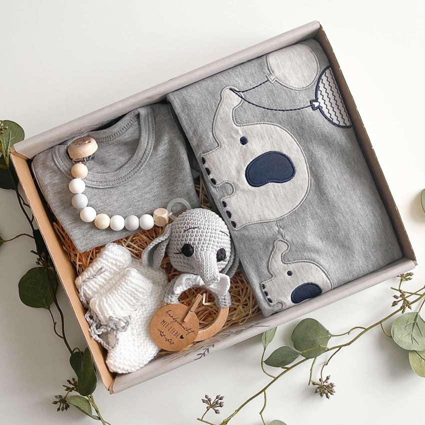 Wibo Baby Geschenkset - Perfekte Baby Geschenke zur Geburt