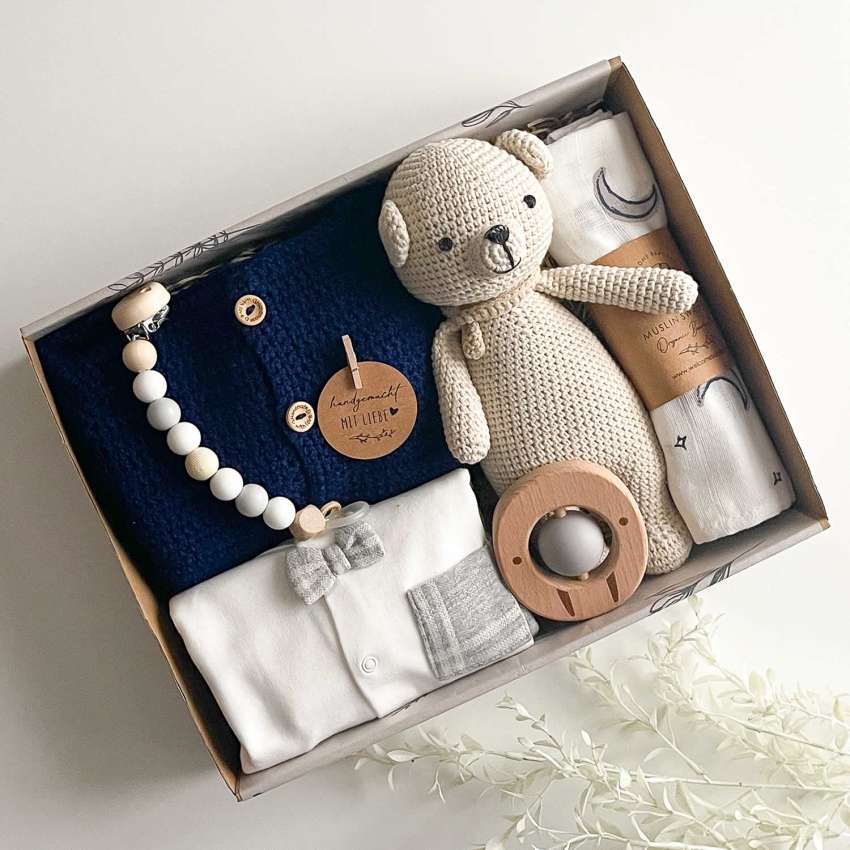 Xavi Baby Geschenkset - Perfekte Baby Geschenke zur Geburt