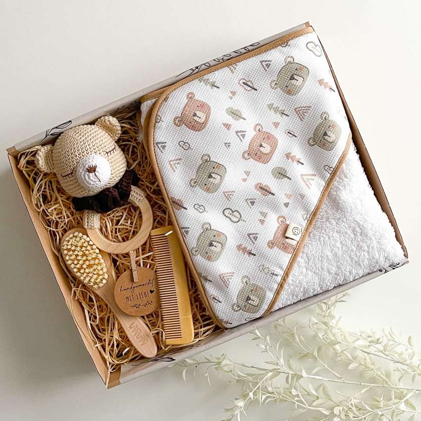 Yela Baby Geschenkset - Perfekte Baby Geschenke zur Geburt