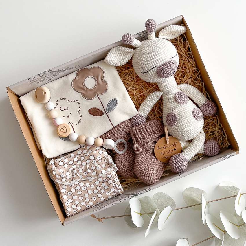 Ella Baby Geschenkset - Perfekte Baby Geschenke zur Geburt