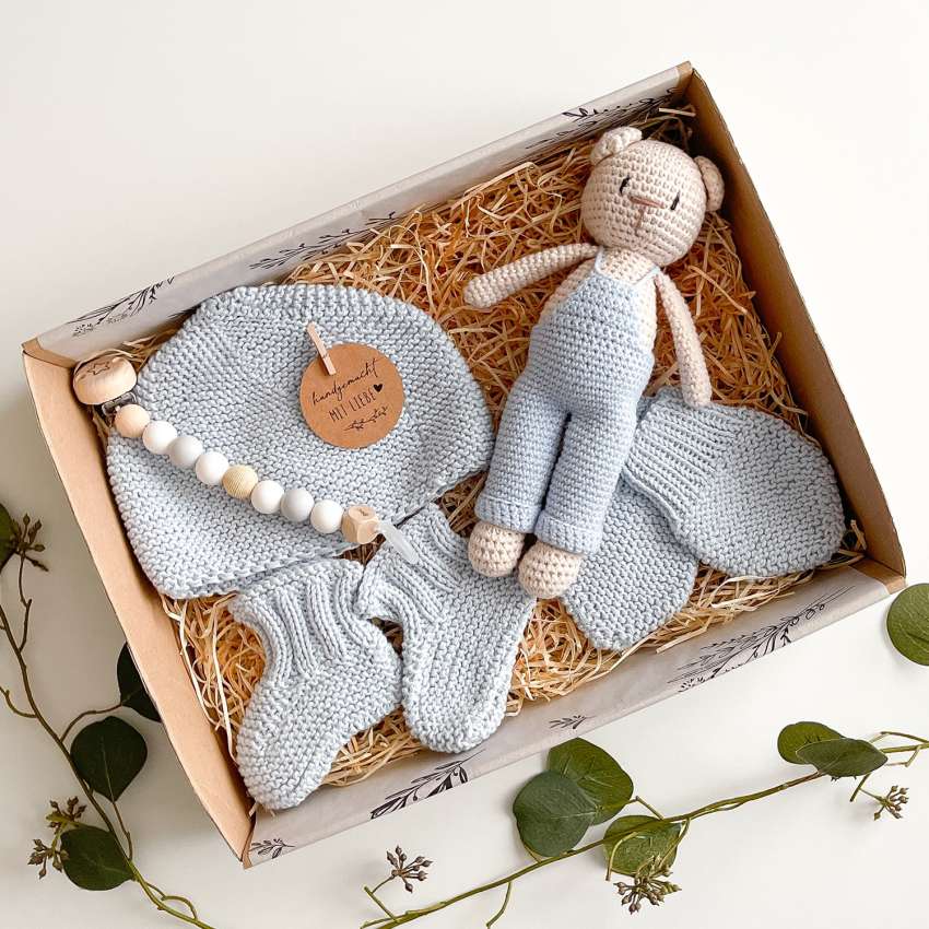 Mavi Baby Geschenkset - Perfekte Baby Geschenke zur Geburt