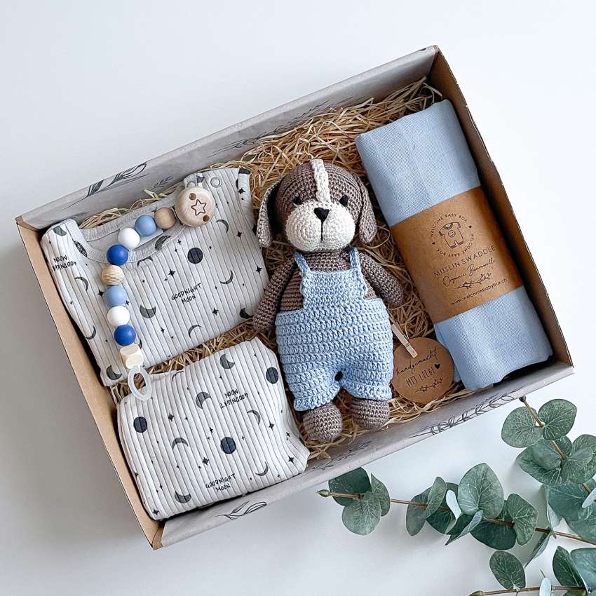 Toby Baby Geschenkset - Perfekte Baby Geschenke zur Geburt